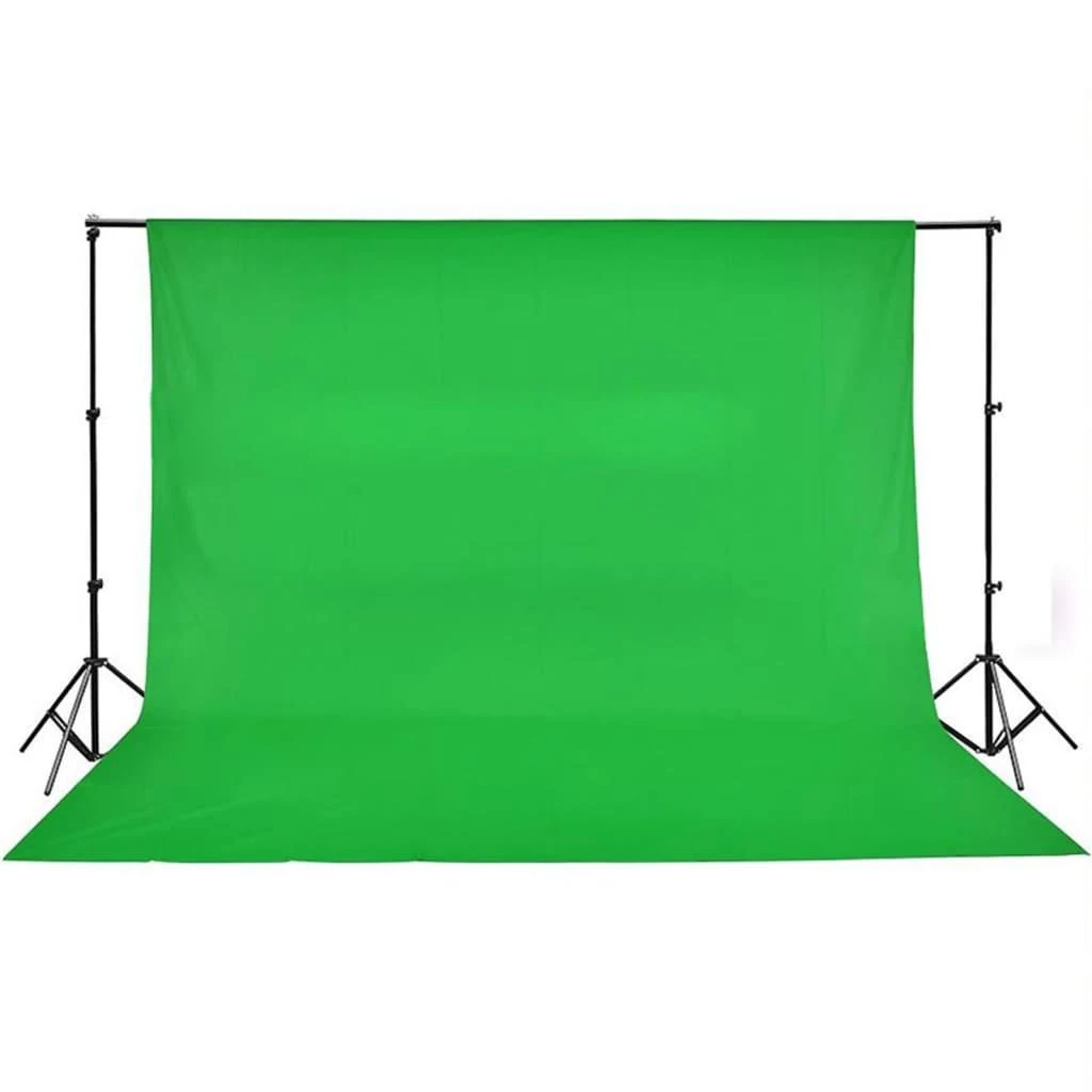 Fotostudijos rinkinys su apšvietimo rinkiniu ir fonu