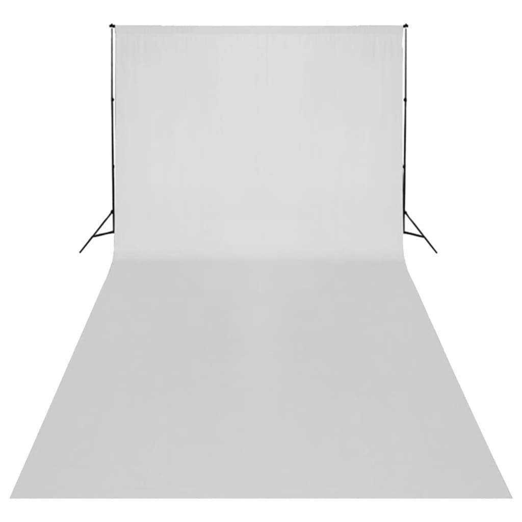 Fotostudijos rinkinys su šviestuvais, fonu ir reflektoriumi