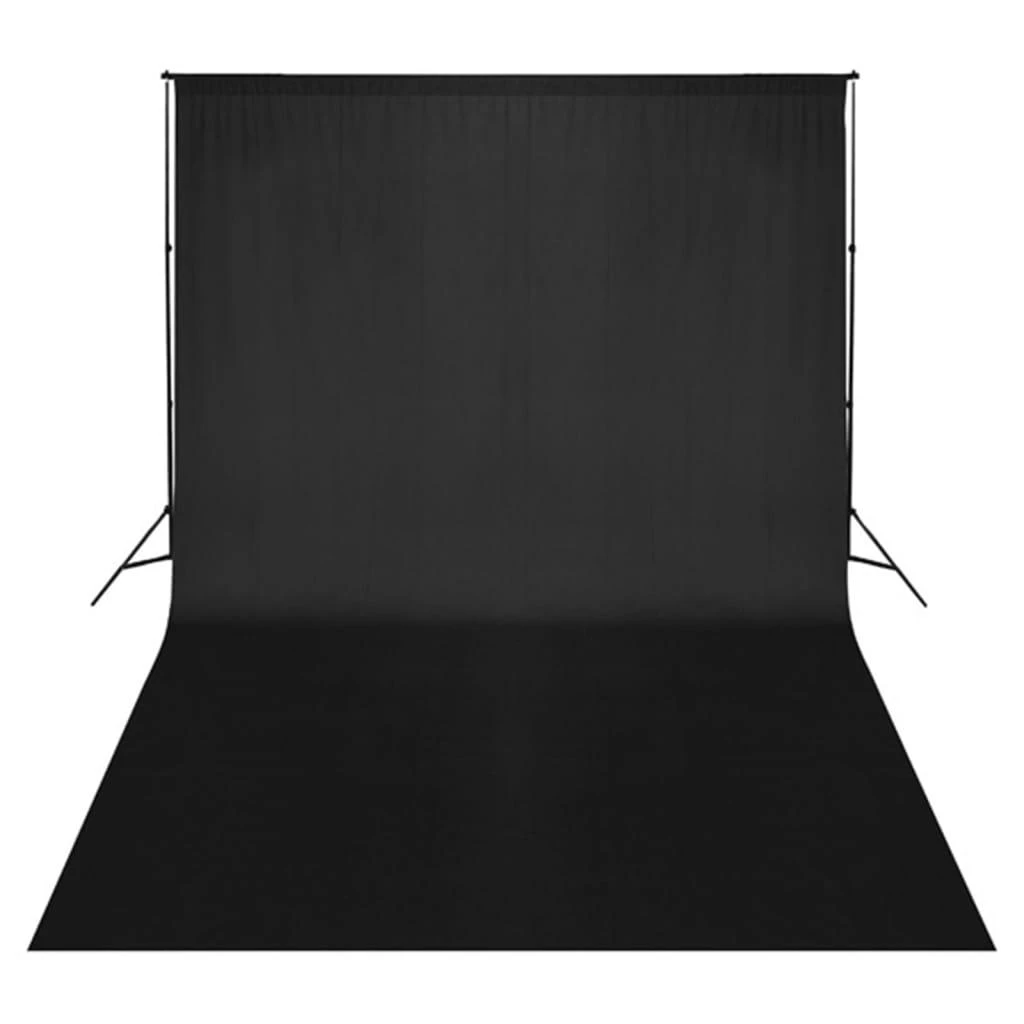 Fotostudijos rinkinys su šviestuvais, fonu ir reflektoriumi