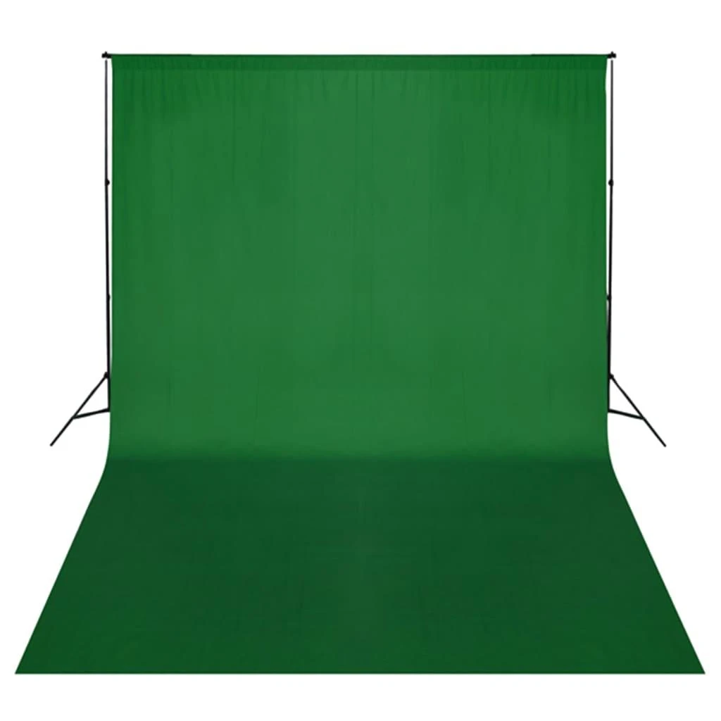Fotostudijos rinkinys su šviestuvais, fonu ir reflektoriumi