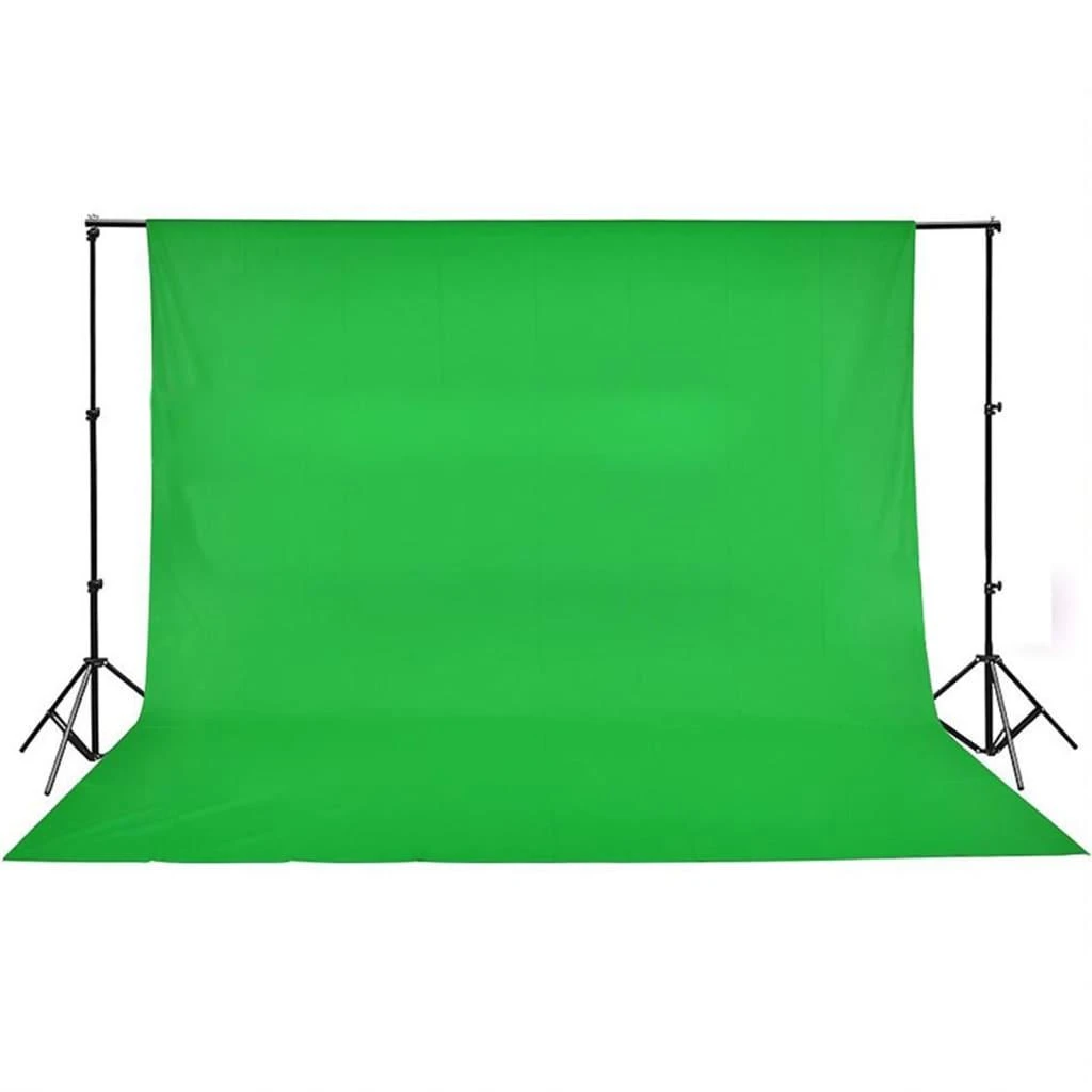 Fotostudijos rinkinys su šviestuvais, fonu ir reflektoriumi