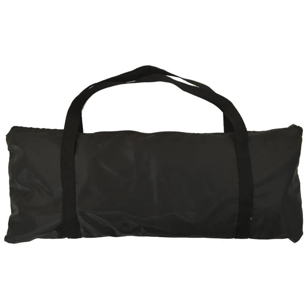 Futbolo tinklas, juodas/geltonas, 183x85x120cm, poliesteris
