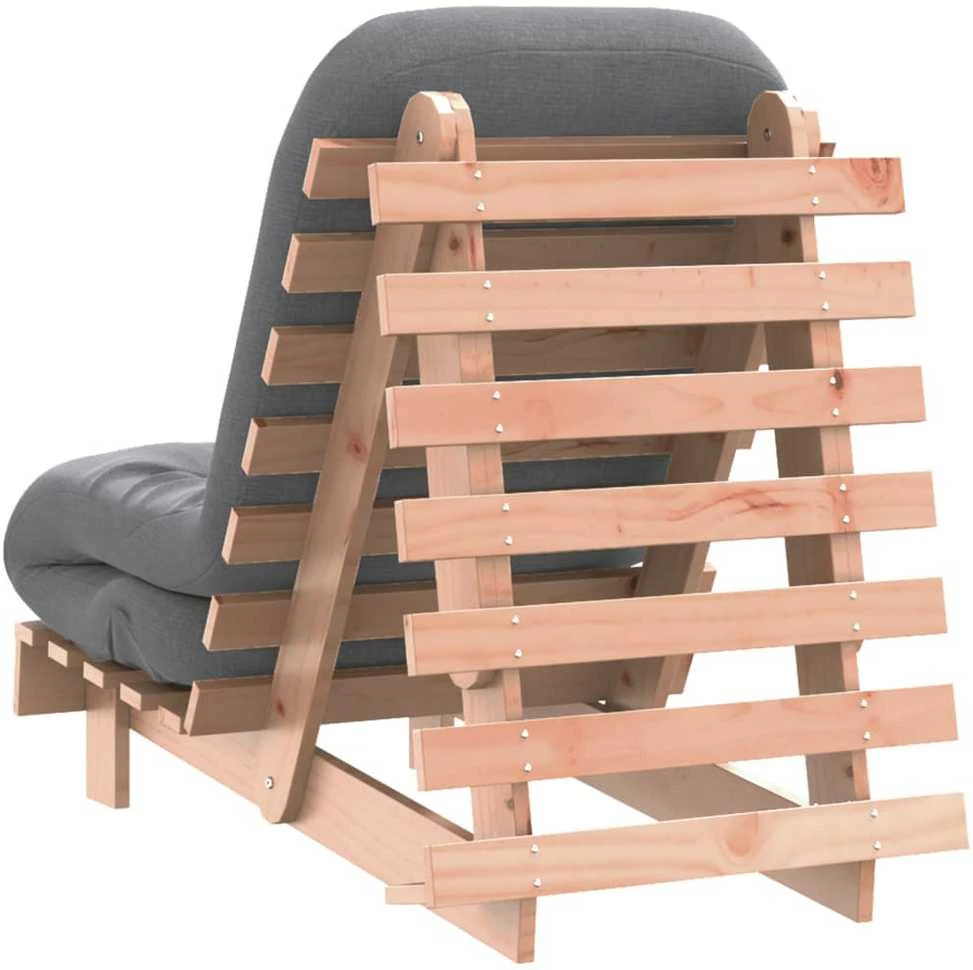 Futono sofa-lova su čiužiniu, 60x206x11cm, douglas eglė