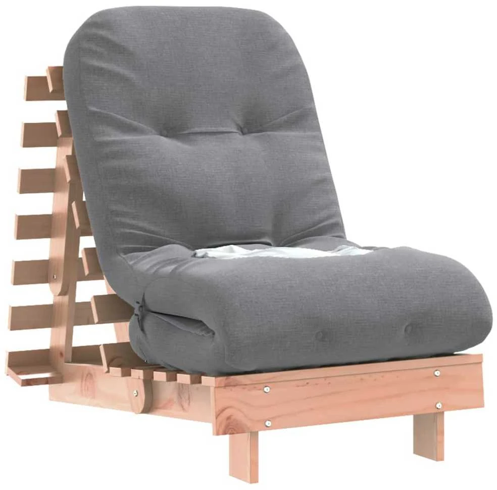 Futono sofa-lova su čiužiniu, 60x206x11cm, douglas eglė