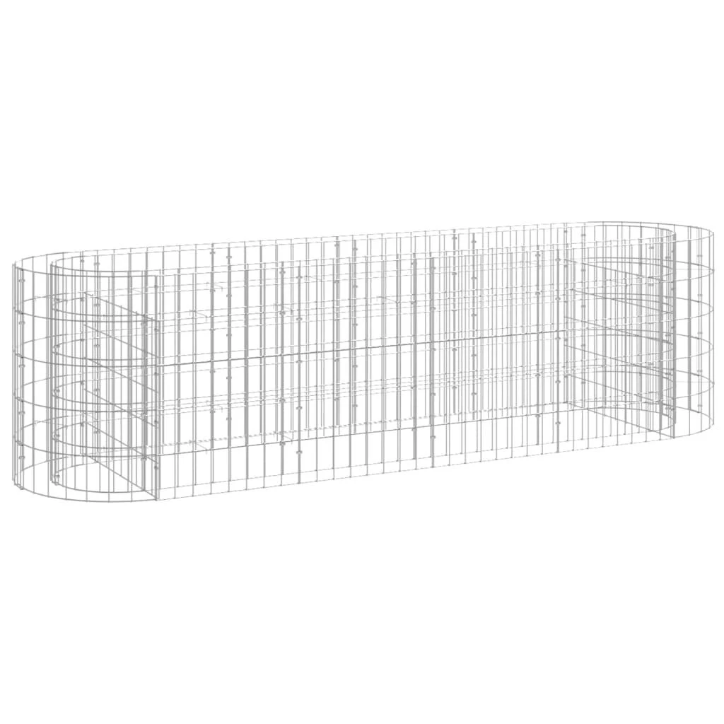 Gabiono lovelis, 190x50x50cm, galvanizuota geležis, aukštas