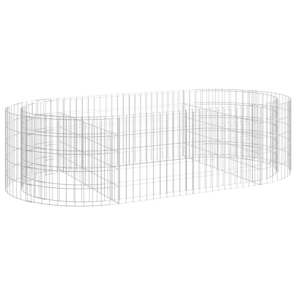 Gabiono lovelis, 200x100x50cm, galvanizuota geležis, aukštas