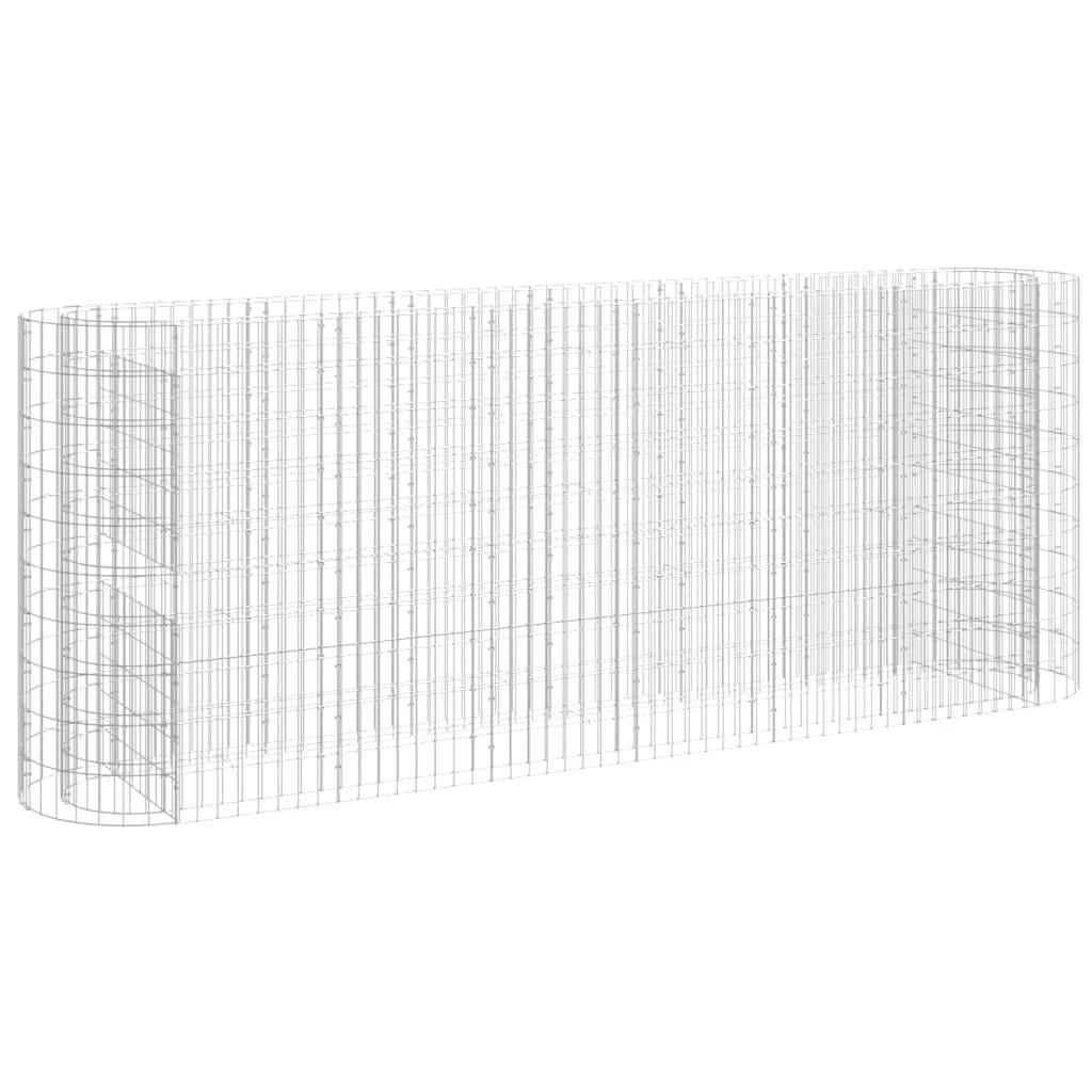 Gabiono lovelis, 260x50x100cm, galvanizuota geležis, aukštas