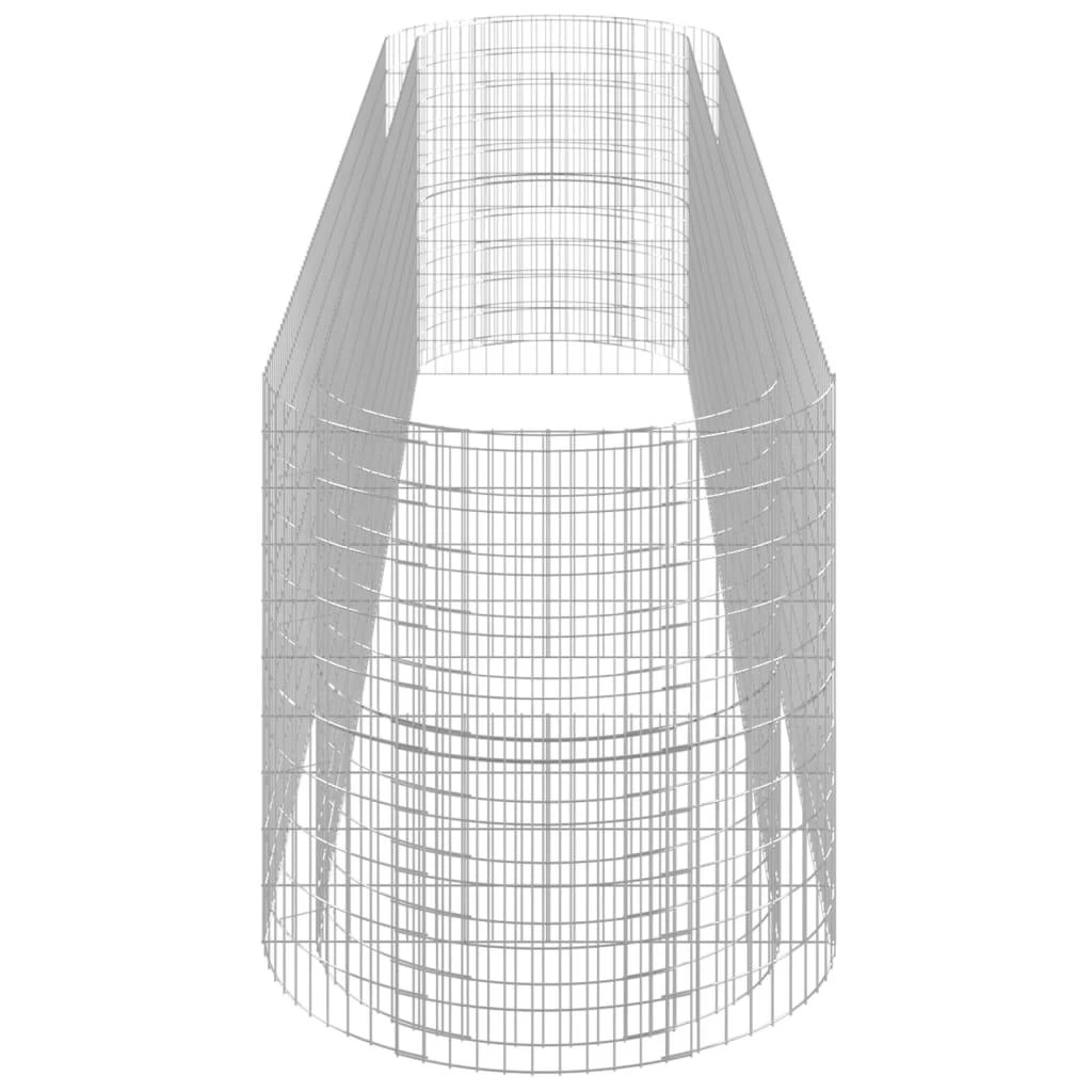 Gabiono lovelis, 500x100x100cm, galvanizuota geležis, aukštas
