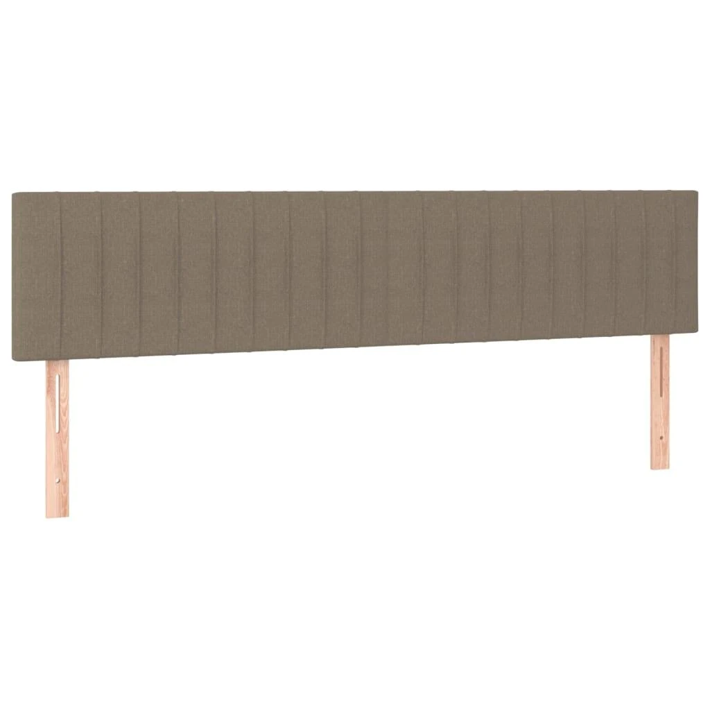 Galvūgaliai, 2vnt., taupe spalvos, 100x5x78/88cm, audinys