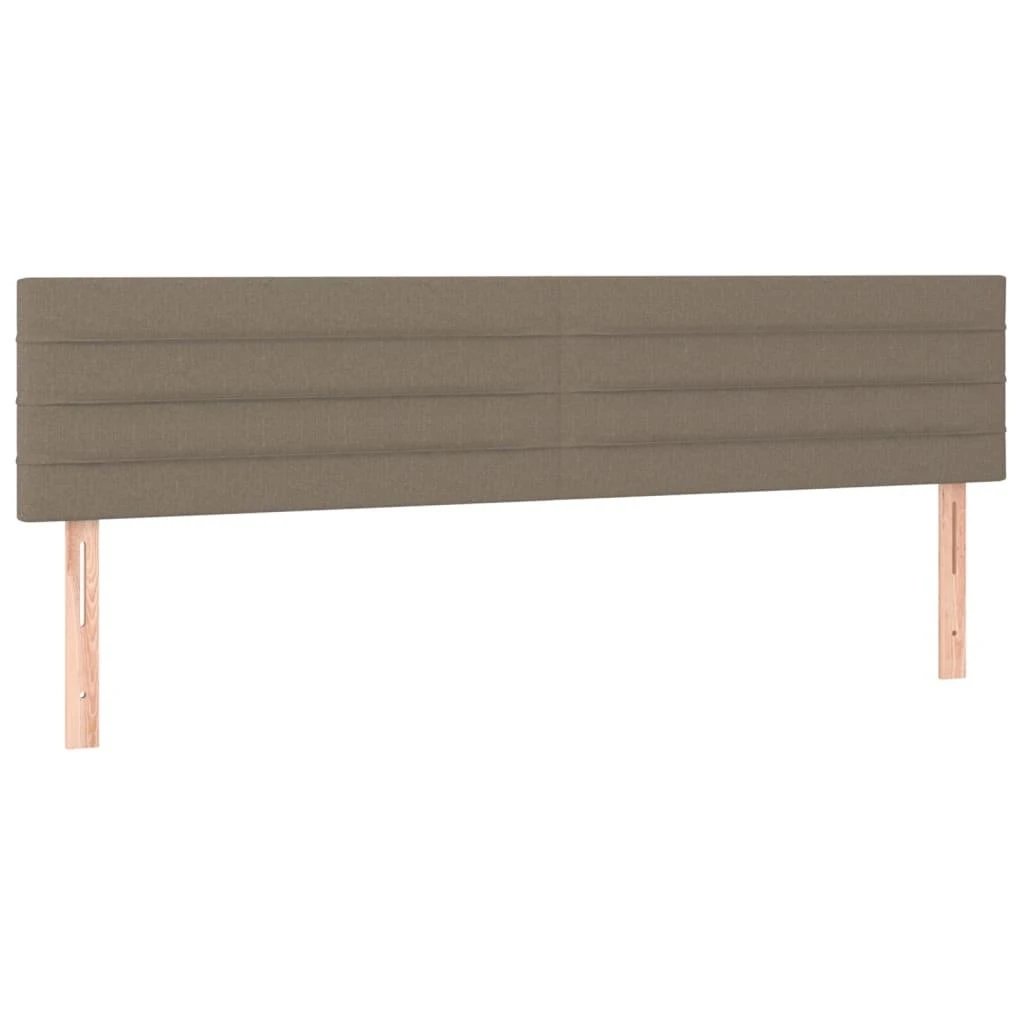 Galvūgaliai, 2vnt., taupe spalvos, 90x5x78/88cm, audinys