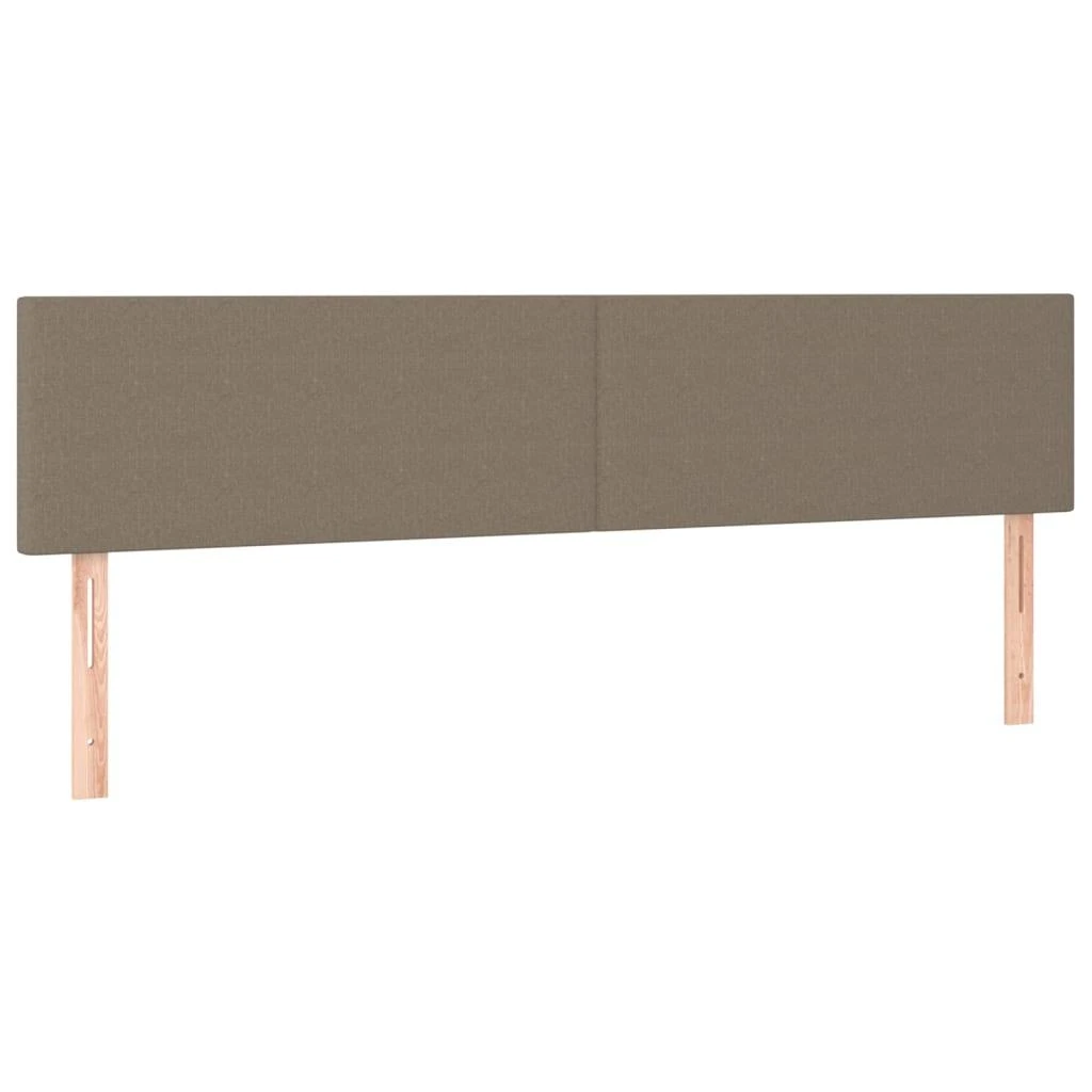 Galvūgaliai, 2vnt., taupe spalvos, 90x5x78/88cm, audinys