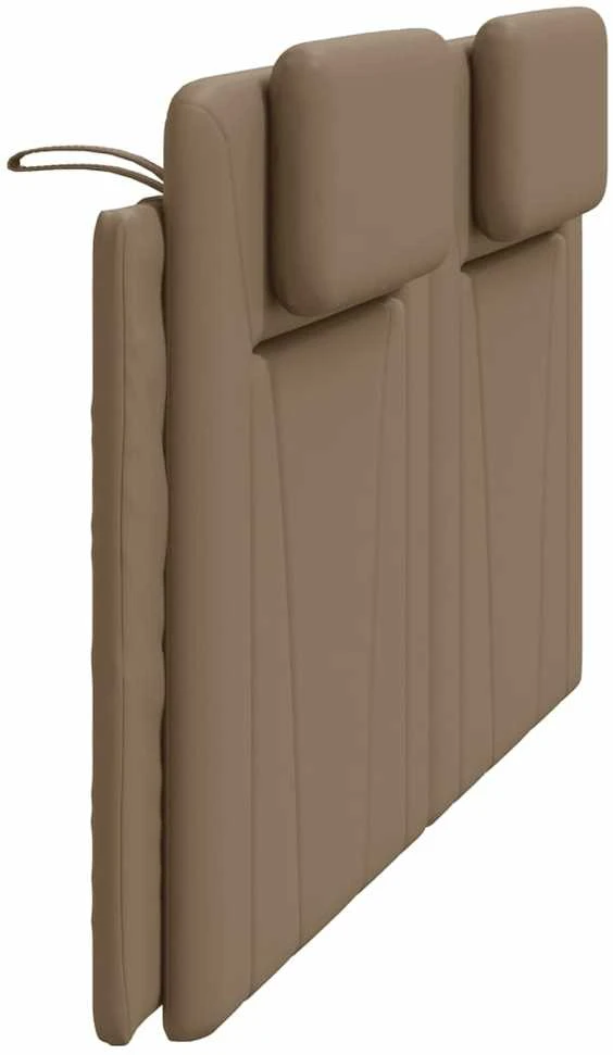 Galvūgalio pagalvėlė, Viana, kapučino spalvos, 180cm, dirbtinė oda