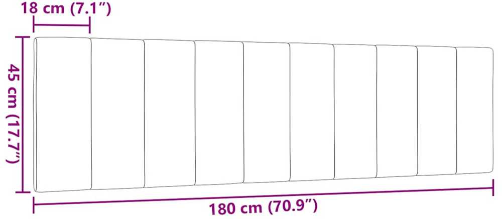 Galvūgalio pagalvėlė, Hanko, kreminės spalvos, 180cm, audinys