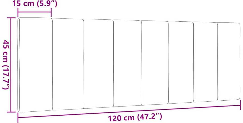 Galvūgalio pagalvėlė, Hanko, kreminės spalvos, 120cm, audinys