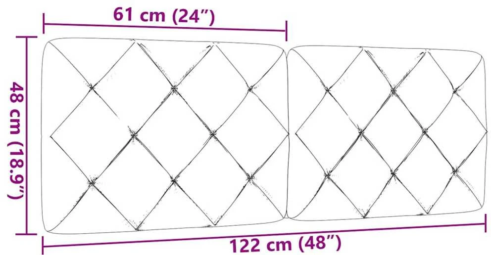 Galvūgalio pagalvėlė, šviesiai pilkos spalvos, 120cm, audinys