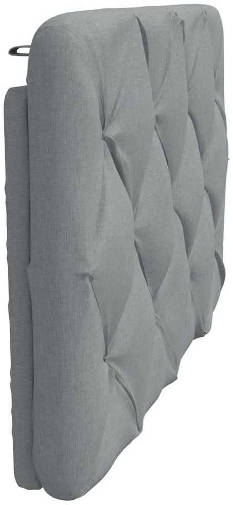 Galvūgalio pagalvėlė, šviesiai pilkos spalvos, 90 cm, audinys