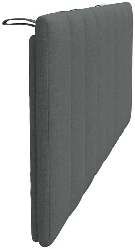 Galvūgalio pagalvėlė, Hanko, tamsiai pilkos spalvos, 140cm, audinys