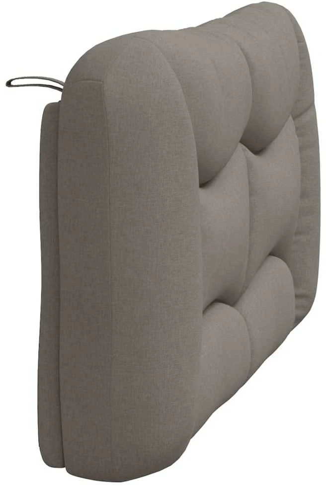 Galvūgalio pagalvėlė, taupe spalvos, 120cm, audinys
