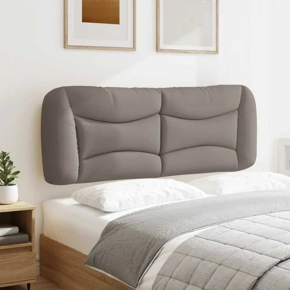 Galvūgalio pagalvėlė, taupe spalvos, 140cm, audinys