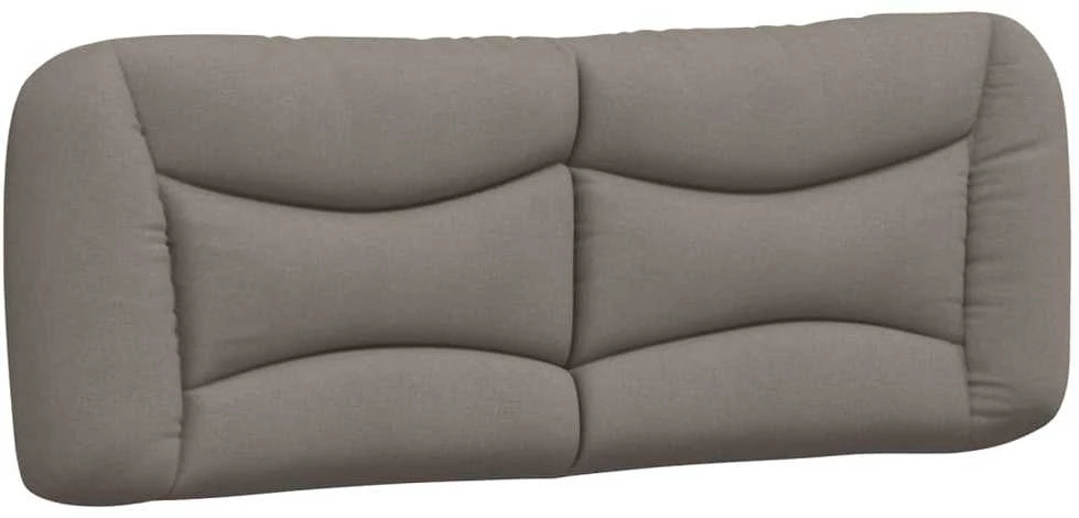 Galvūgalio pagalvėlė, taupe spalvos, 140cm, audinys