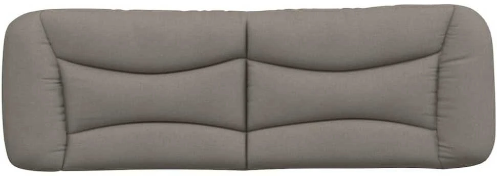 Galvūgalio pagalvėlė, taupe spalvos, 160cm, audinys