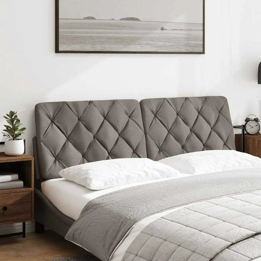 Galvūgalio pagalvėlė, taupe spalvos, 160cm, audinys
