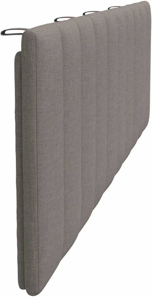 Galvūgalio pagalvėlė, taupe spalvos, 180cm, audinys