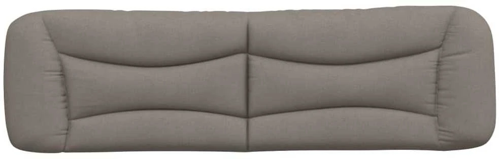 Galvūgalio pagalvėlė, taupe spalvos, 180cm, audinys