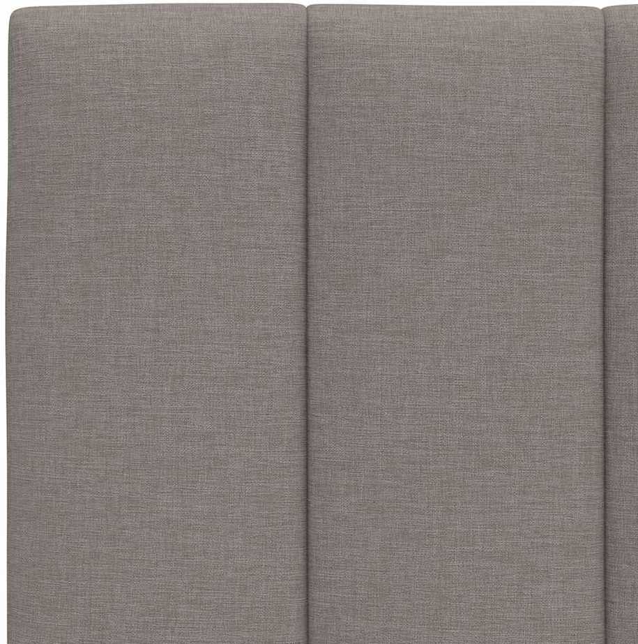 Galvūgalio pagalvėlė, taupe spalvos, 200cm, audinys