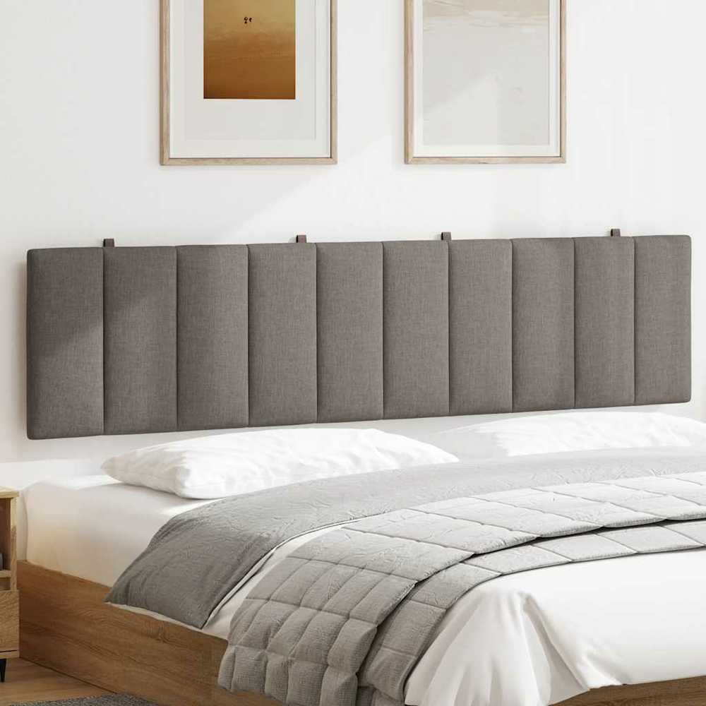 Galvūgalio pagalvėlė, taupe spalvos, 200cm, audinys