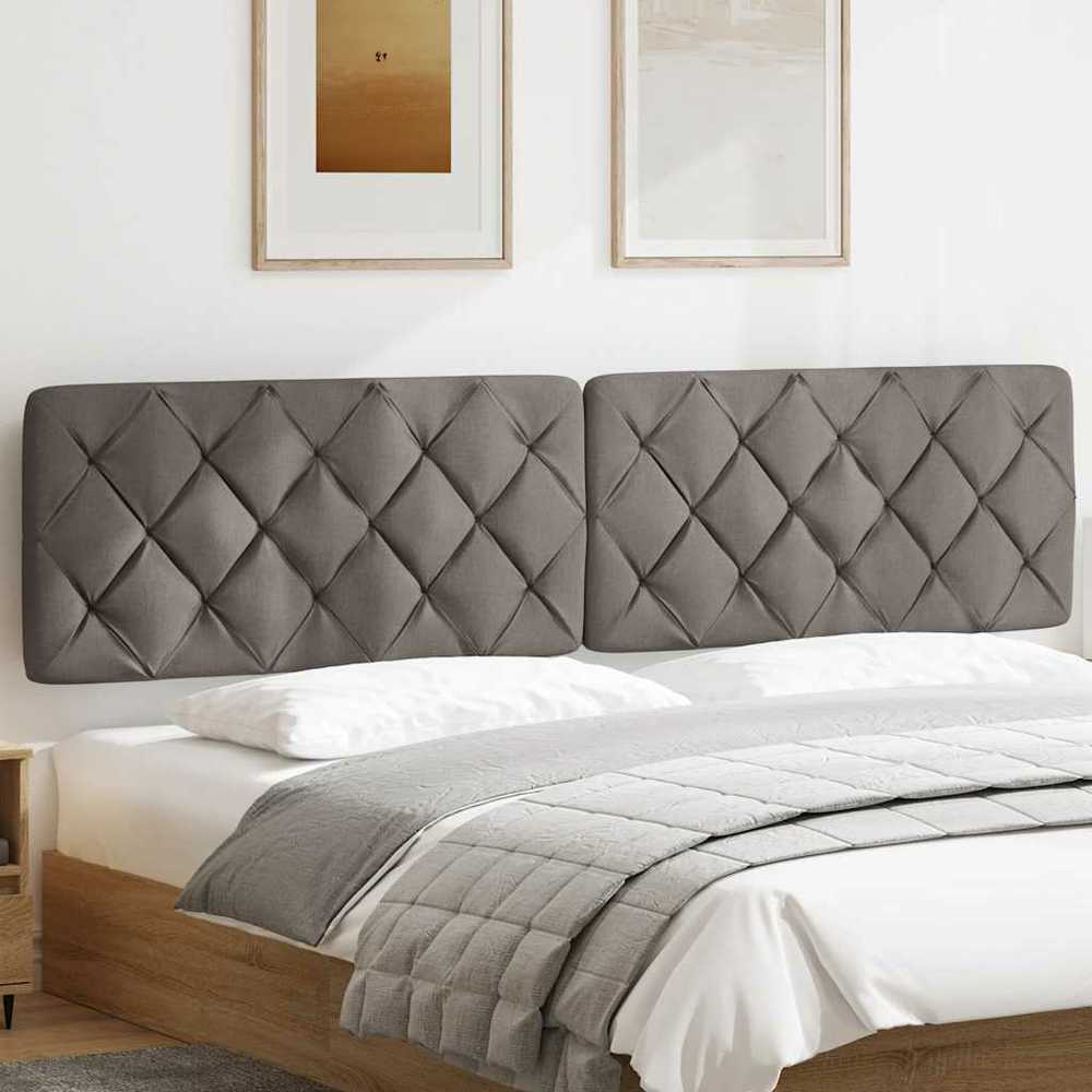 Galvūgalio pagalvėlė, taupe spalvos, 200cm, audinys
