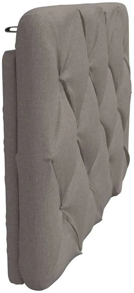 Galvūgalio pagalvėlė, taupe spalvos, 80 cm, audinys
