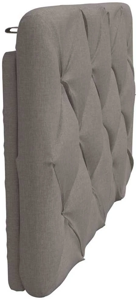 Galvūgalio pagalvėlė, taupe spalvos, 90 cm, audinys