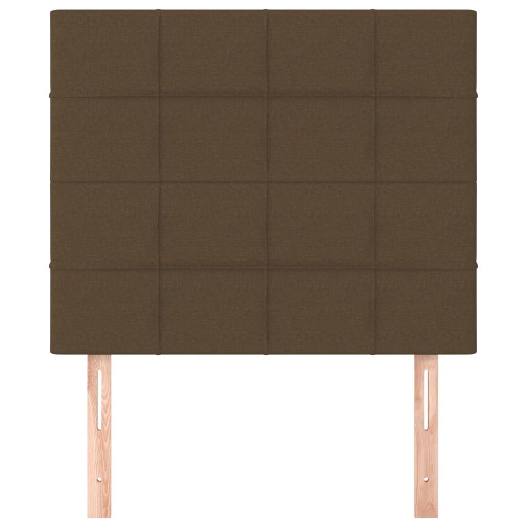 Galvūgalis, 2vnt., tamsiai rudos spalvos, 80x5x78/88cm, audinys