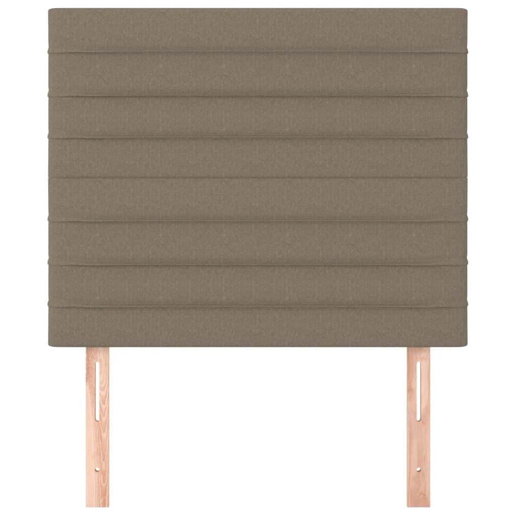 Galvūgalis, 2vnt., taupe spalvos, 80x5x78/88cm, audinys