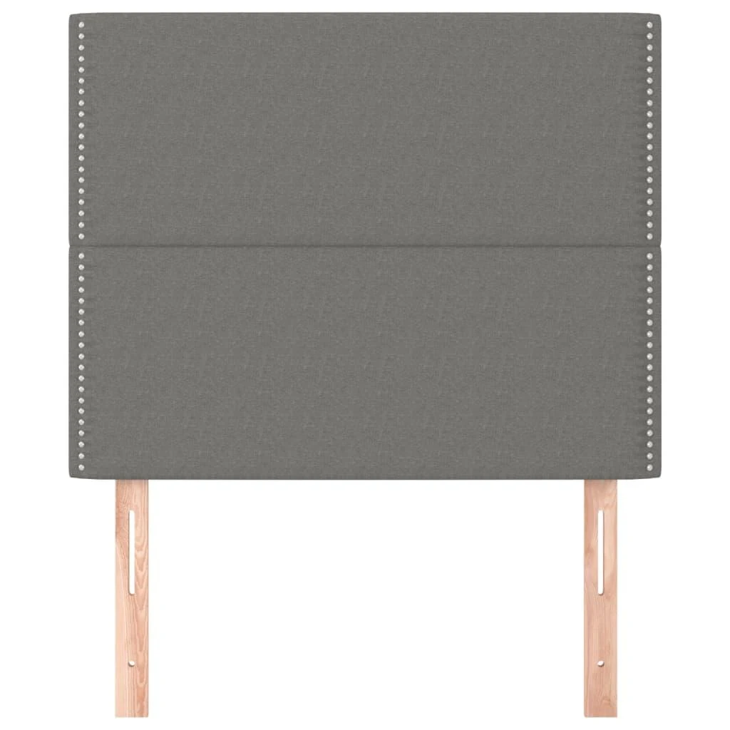 Galvūgalis, 2vnt.,tamsiai pilkos spalvos,90x5x78/88cm, audinys