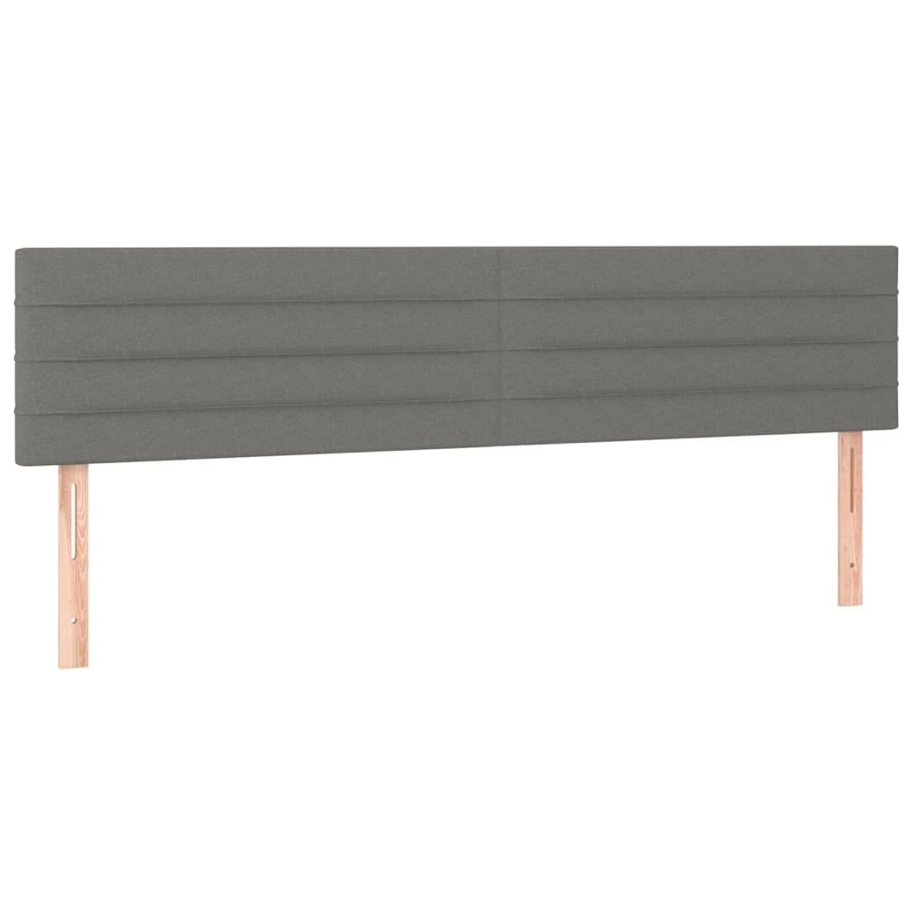 Galvūgalis, 2vnt.,tamsiai pilkos spalvos,90x5x78/88cm, audinys