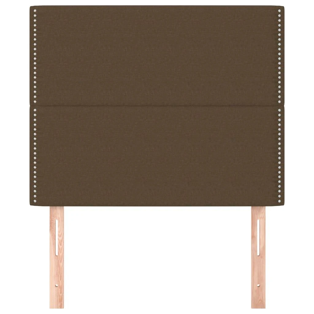Galvūgalis, 2vnt.,tamsiai rudos spalvos,90x5x78/88cm, audinys