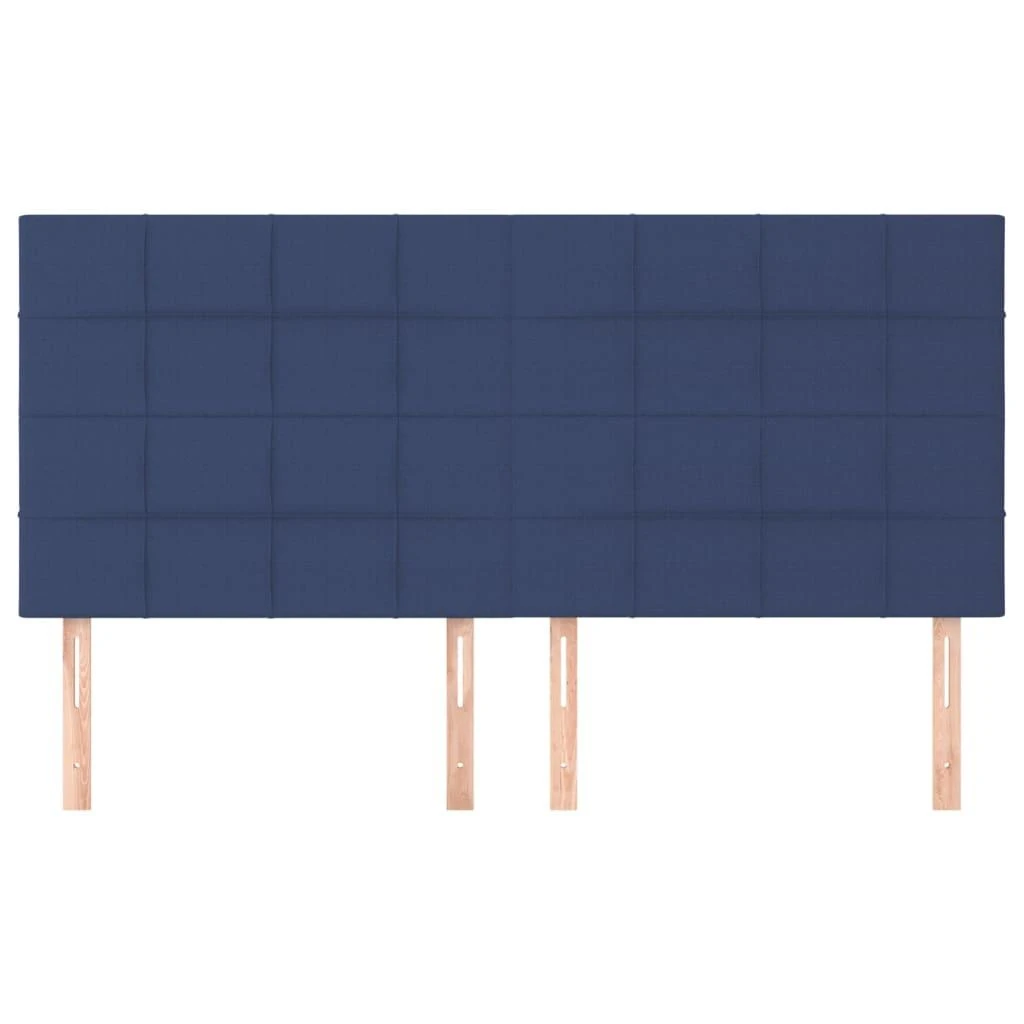 Galvūgalis, 4vnt., mėlynos spalvos, 100x5x78/88cm, audinys