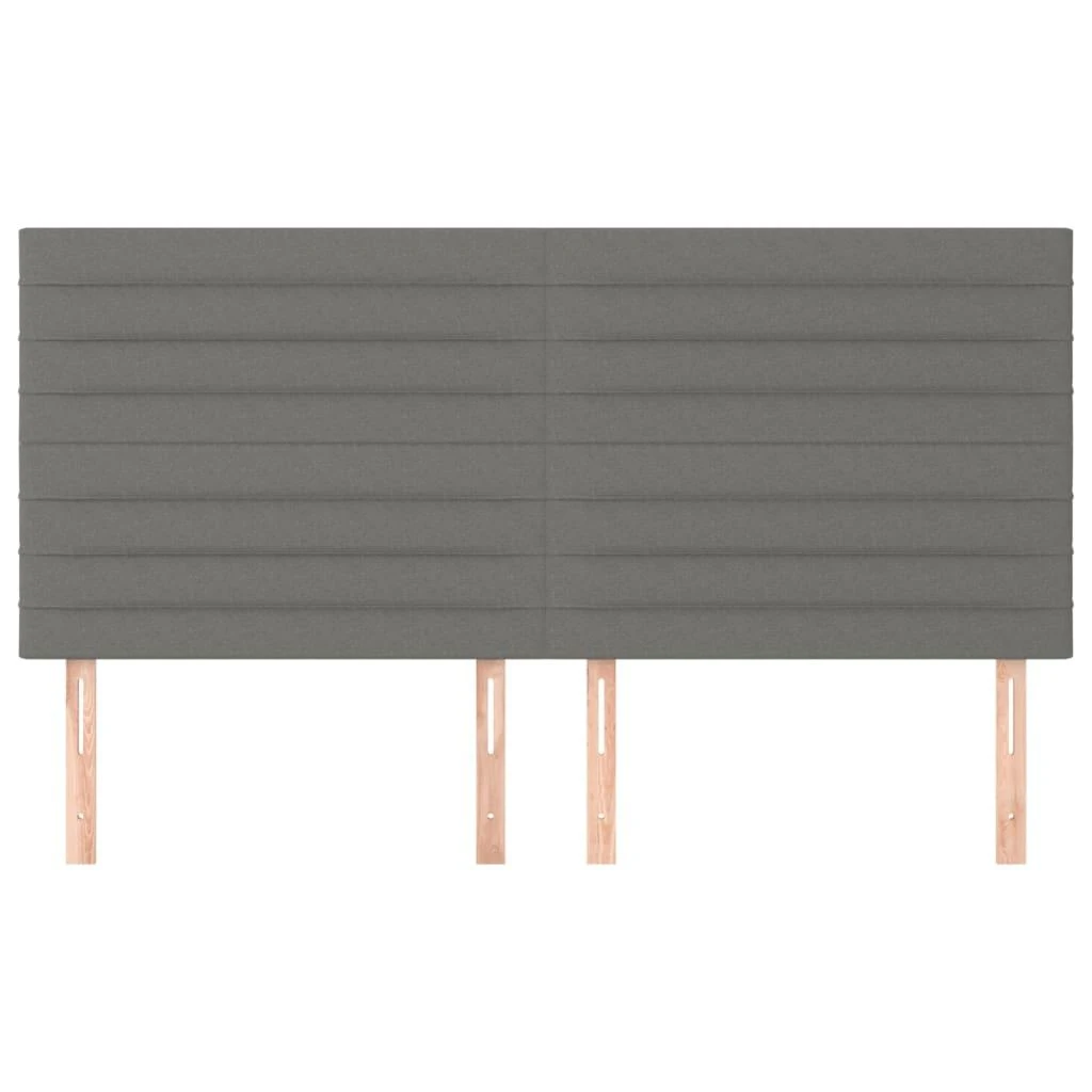 Galvūgalis, 4vnt.,tamsiai pilkos spalvos, 80x5x78/88cm, audinys