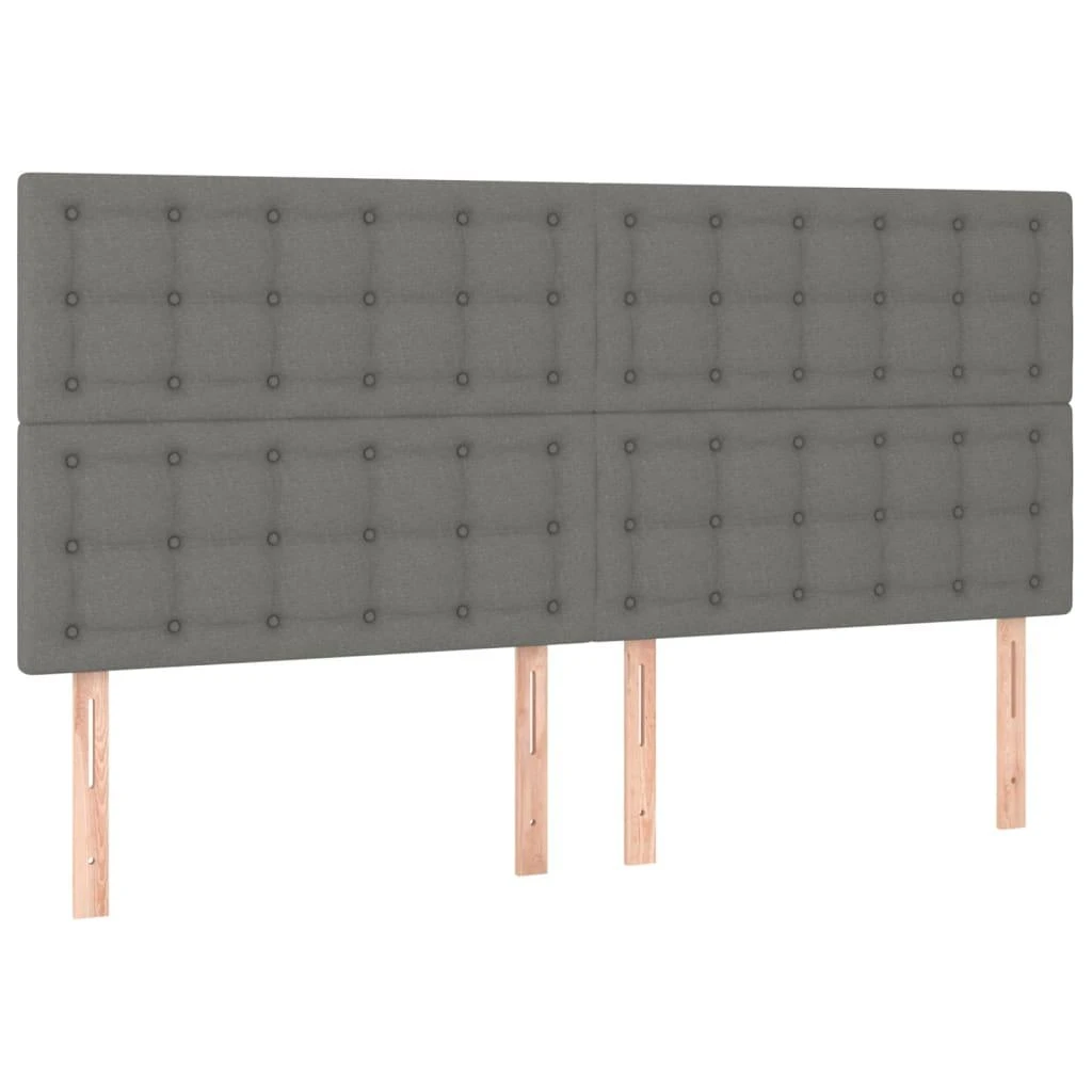 Galvūgalis, 4vnt.,tamsiai pilkos spalvos, 80x5x78/88cm, audinys