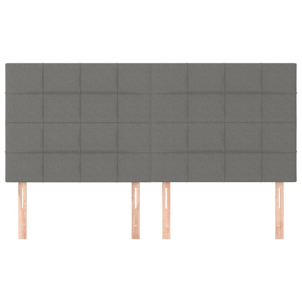 Galvūgalis, 4vnt.,tamsiai pilkos spalvos, 80x5x78/88cm, audinys