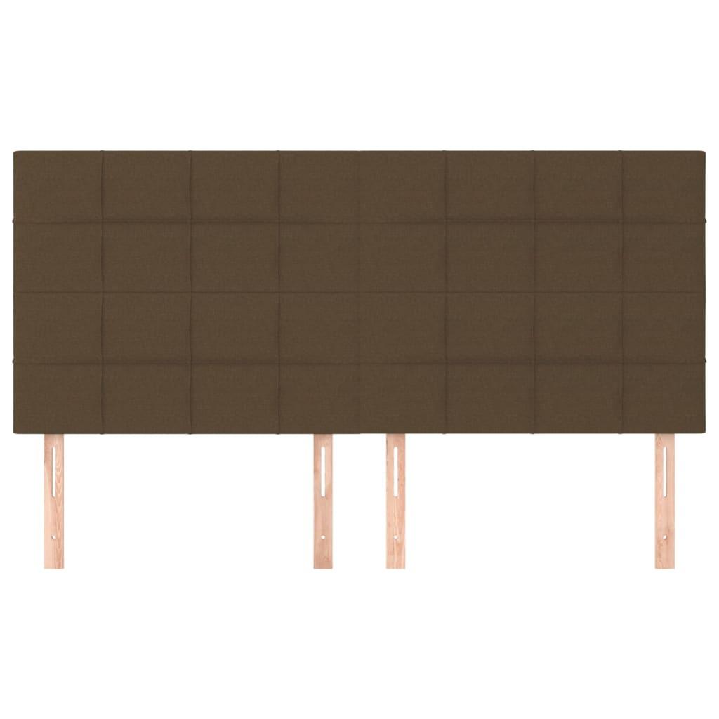 Galvūgalis, 4vnt.,tamsiai rudos spalvos,90x5x78/88cm, audinys