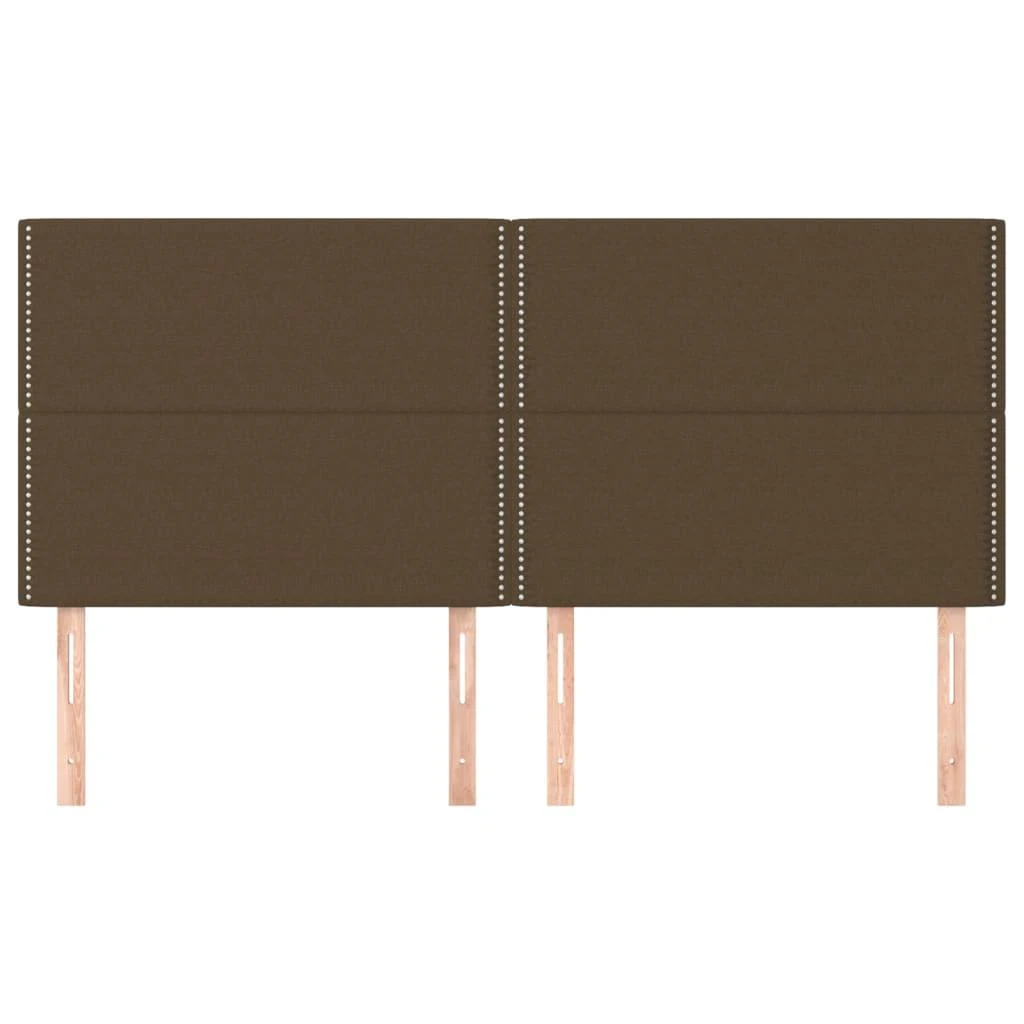 Galvūgalis, 4vnt.,tamsiai rudos spalvos,90x5x78/88cm, audinys