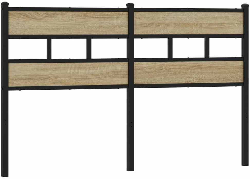 Galvūgalis, ąžuolo spalvos, 150cm, geležis ir apdirbta mediena