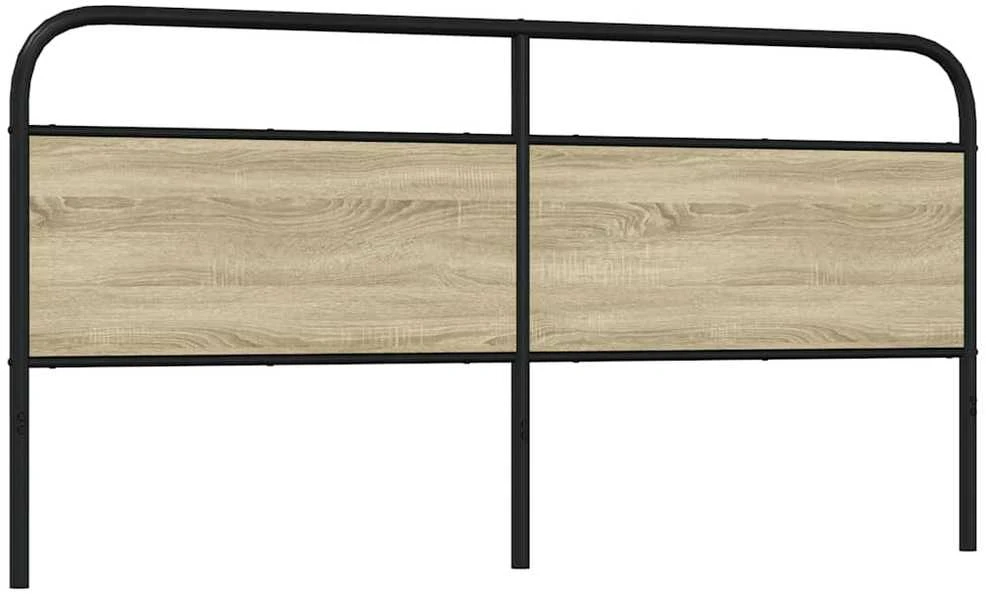 Galvūgalis, ąžuolo spalvos, 190 cm, plienas ir mediena