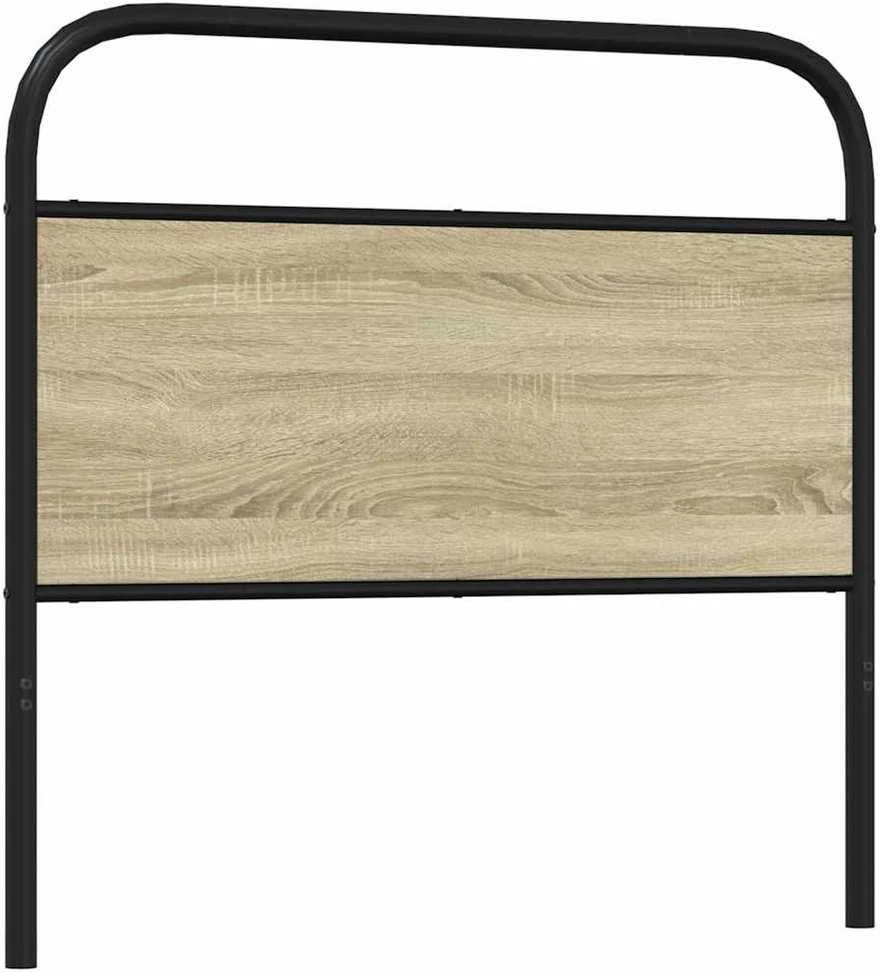 Galvūgalis, ąžuolo spalvos, 90 cm, plienas ir mediena