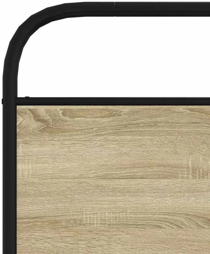 Galvūgalis, ąžuolo spalvos, 90 cm, plienas ir mediena