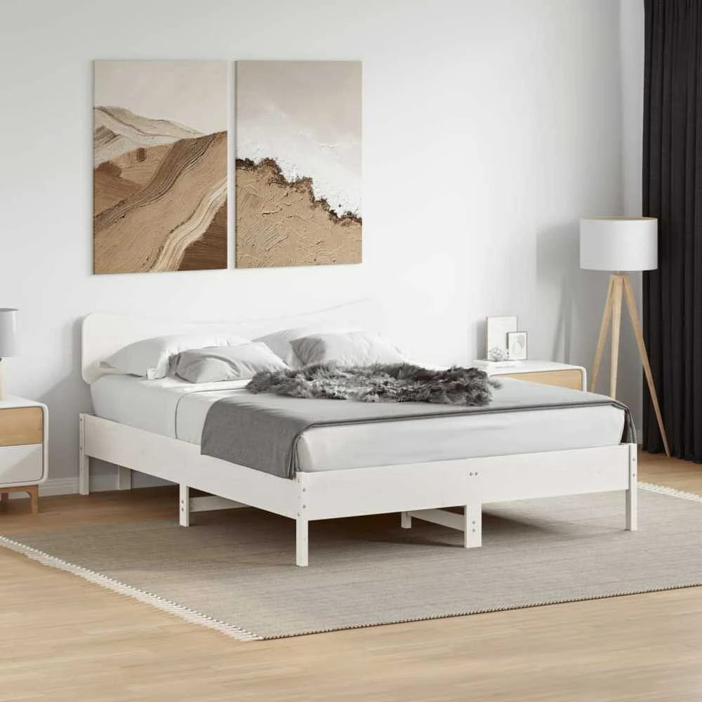 Galvūgalis, baltos spalvos, 150cm, pušies medienos masyvas
