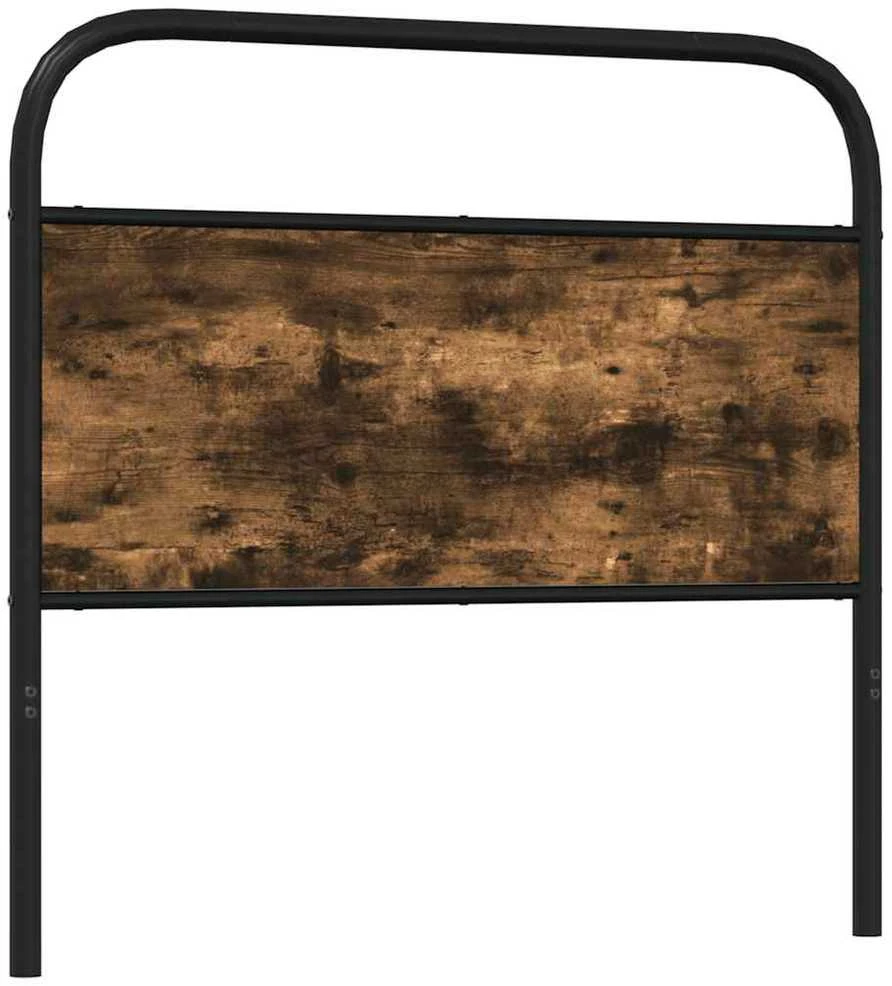 Galvūgalis, dūminio ąžuolo spalvos, 120 cm, plienas ir mediena